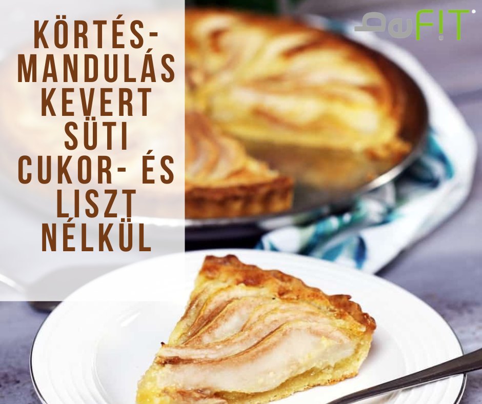 Körtés-mandulás kevert süti (cukor- és lisztmentesen)