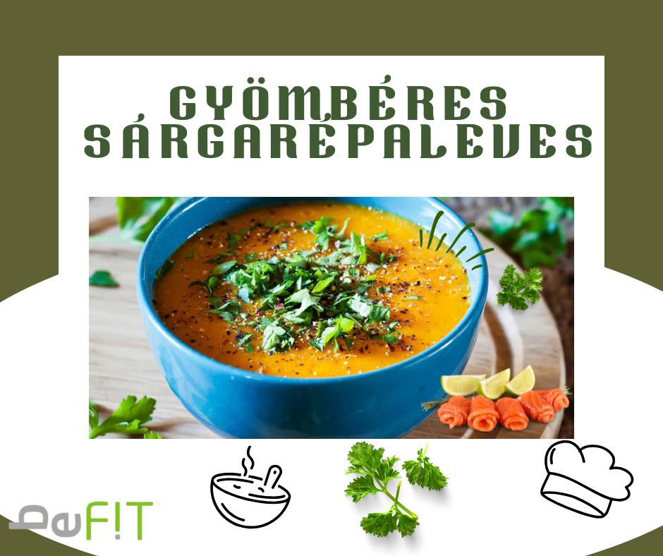 Gyömbéres sárgarépaleves